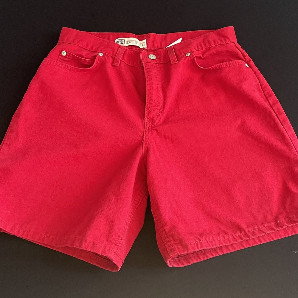 Faded Glory Red Shorts size 12